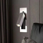 Arisha Modern Rotatable Bedside Sconce, Cylindrical/Square Arisha