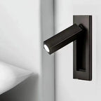 Arisha Modern Rotatable Bedside Sconce, Cylindrical/Square Arisha