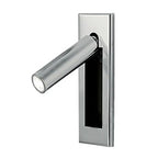 Arisha Modern Rotatable Bedside Sconce, Cylindrical/Square Arisha