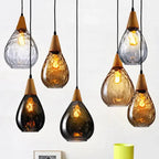 Teardrop Pendant Light Teardrop