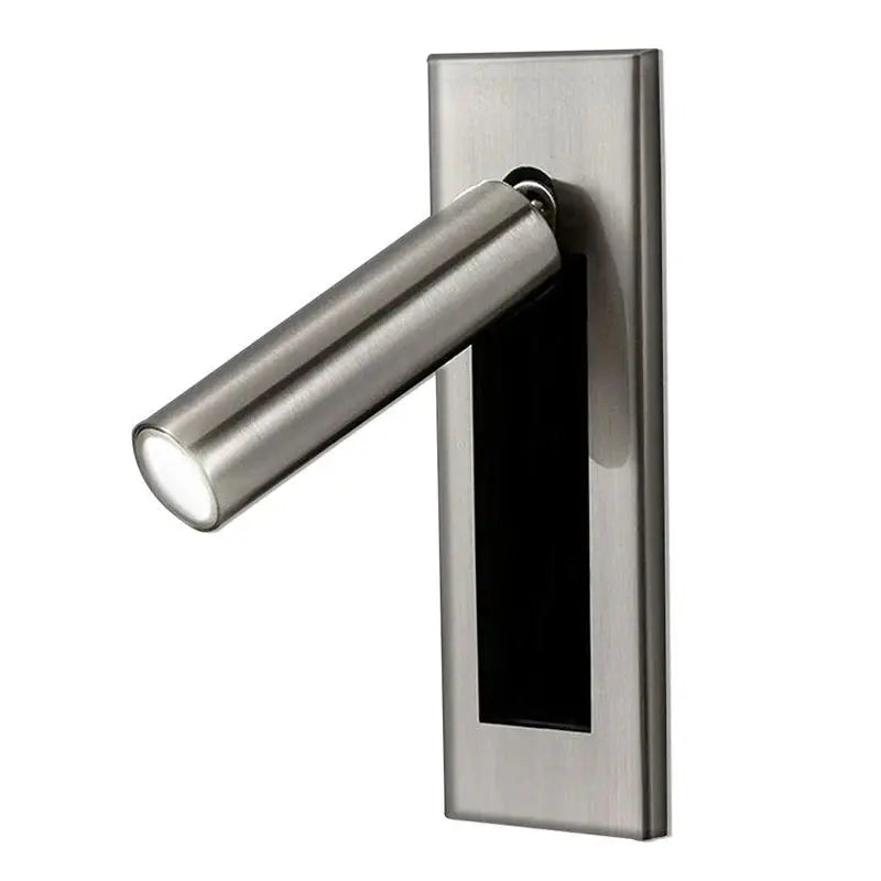 Arisha Modern Rotatable Bedside Sconce, Cylindrical/Square Arisha