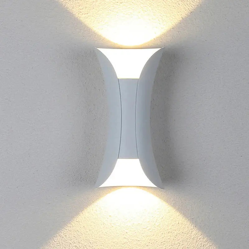 Noxel Curved Outdoor Wall Mounted Led Lamp Noxel