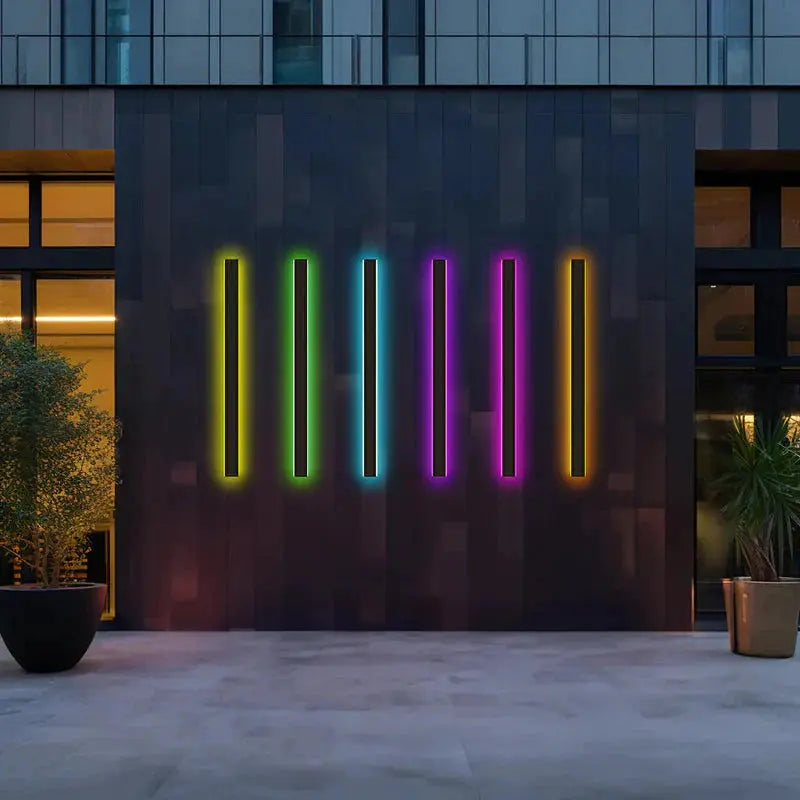 Silex Linear Outdoor Wall Lamp Silex