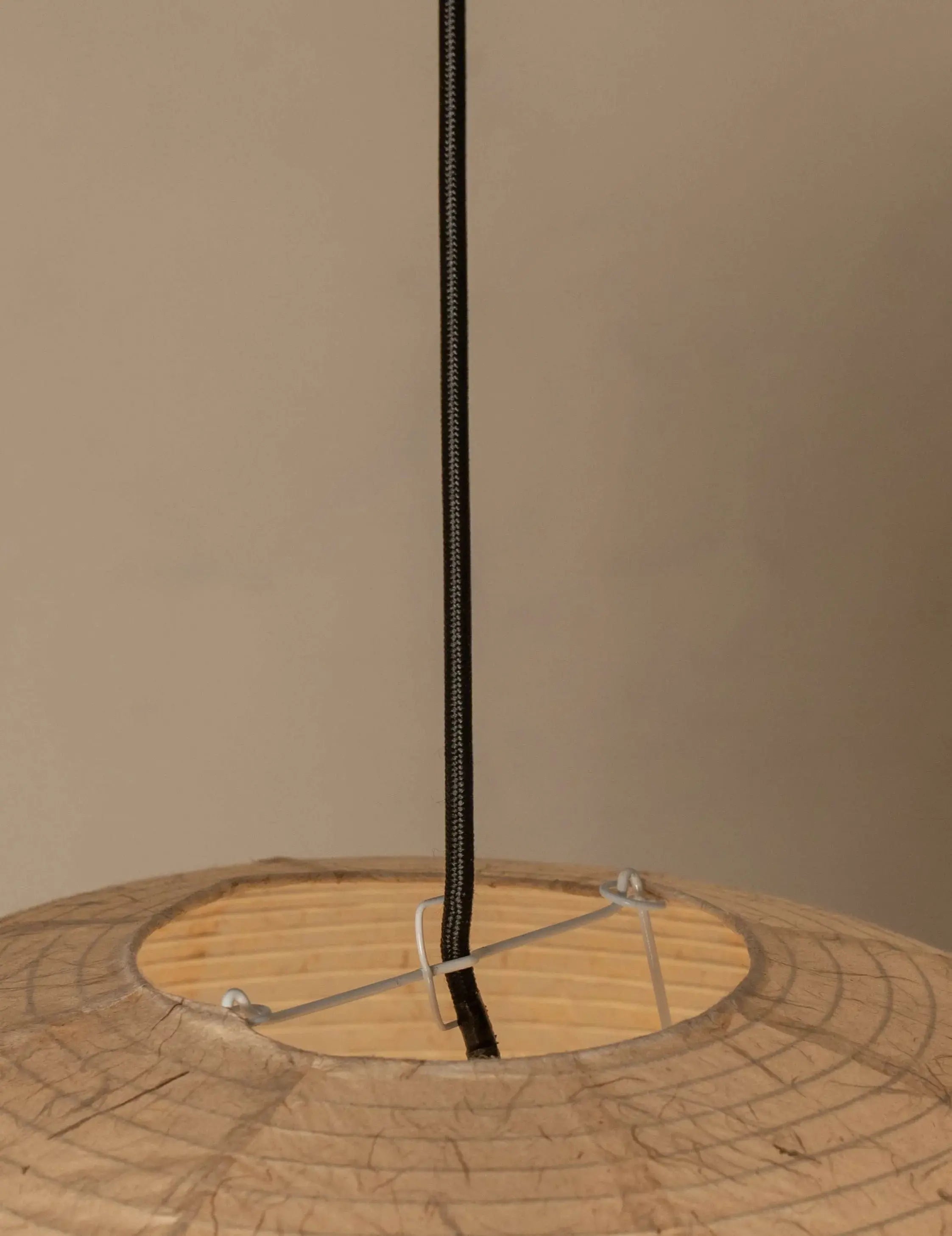 IKIN Pendant B1 | Natural Mulberry Paper | Round Shape - Multiple Sizes Blossholm