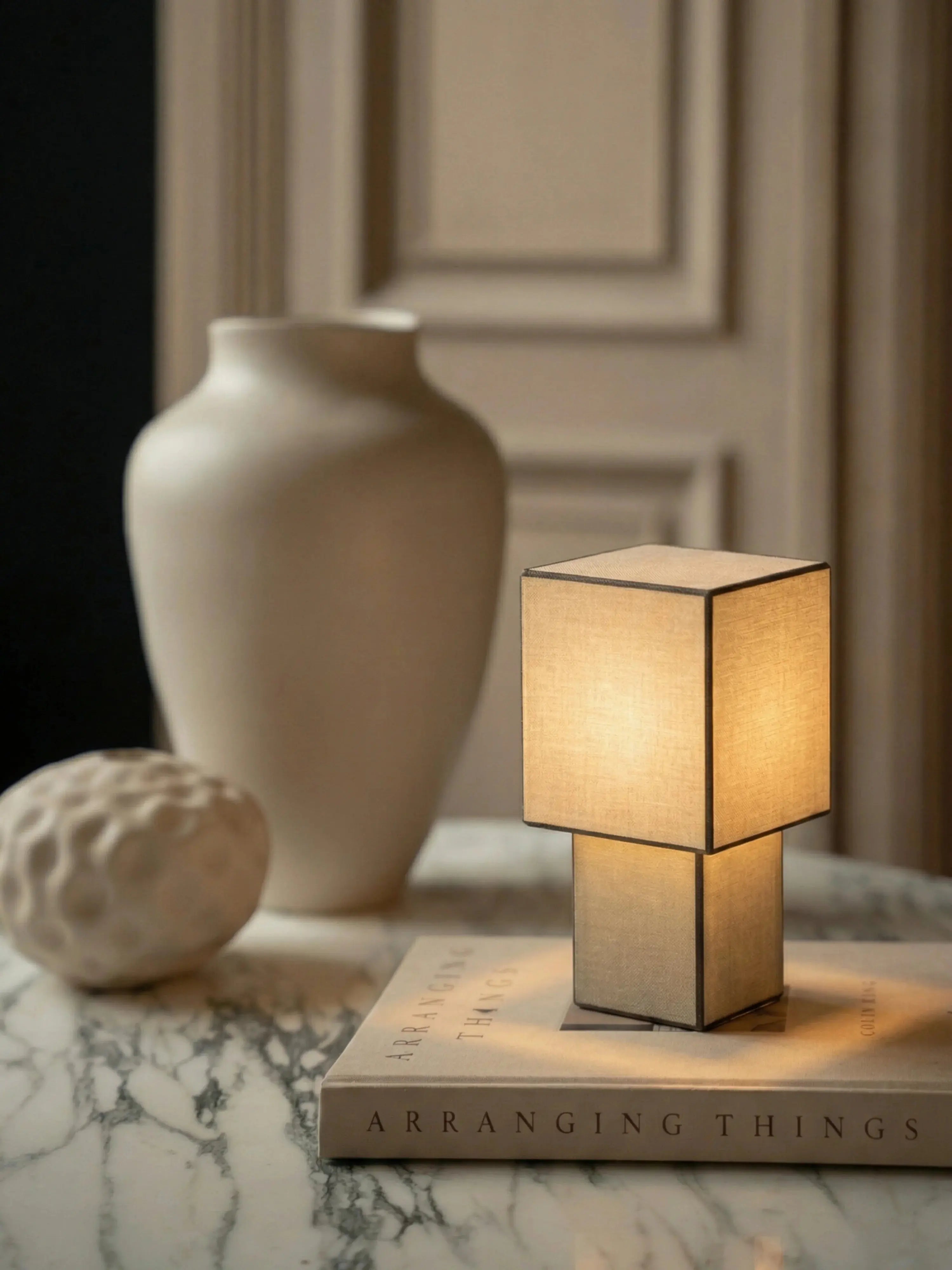 Forma Portable Lamp | Linen Blossholm