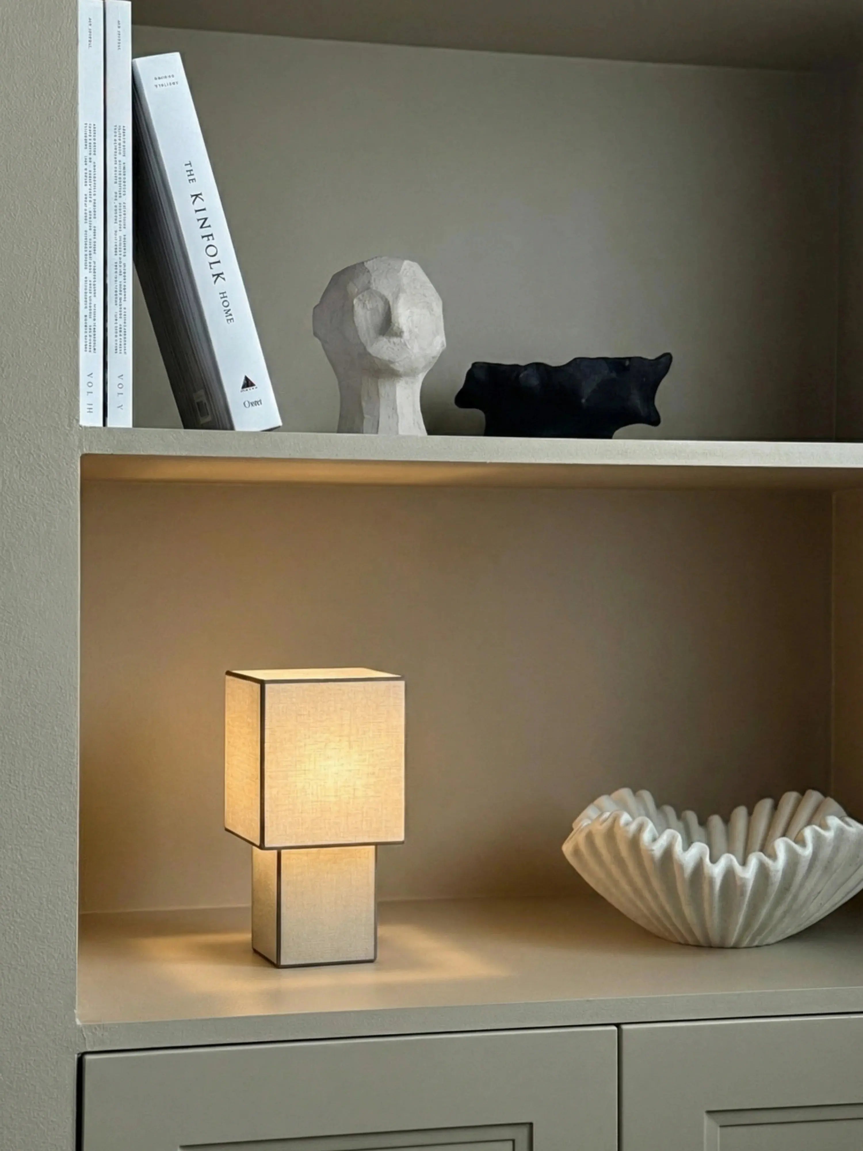 Forma Portable Lamp | Linen Blossholm