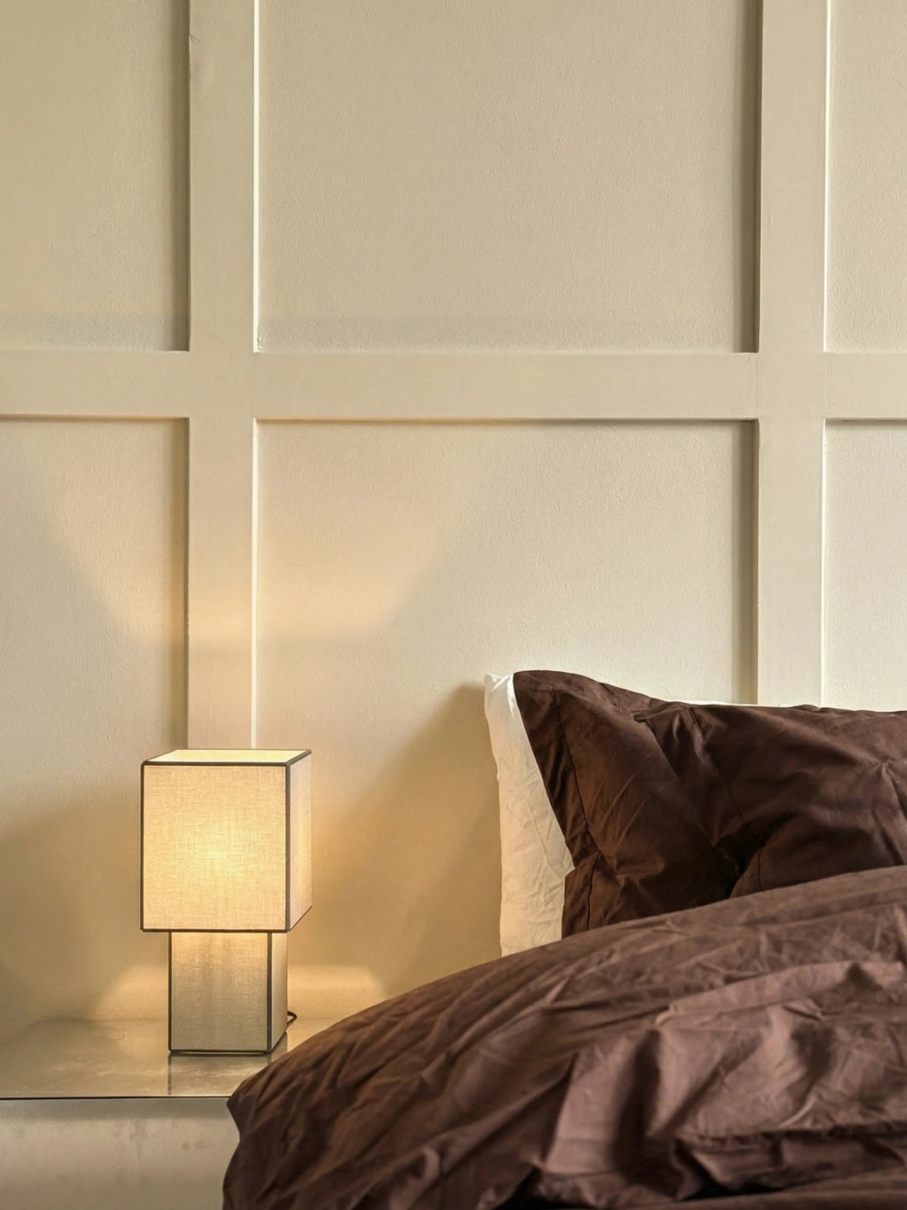 Forma Portable Lamp | Linen Blossholm