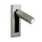 Arisha Modern Rotatable Bedside Sconce, Cylindrical/Square Arisha