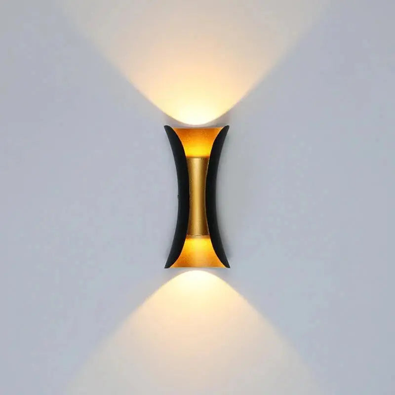 Noxel Curved Outdoor Wall Mounted Led Lamp Noxel