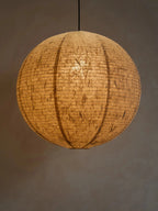 IKIN Pendant B1 | Natural Mulberry Paper | Round Shape - Multiple Sizes Blossholm