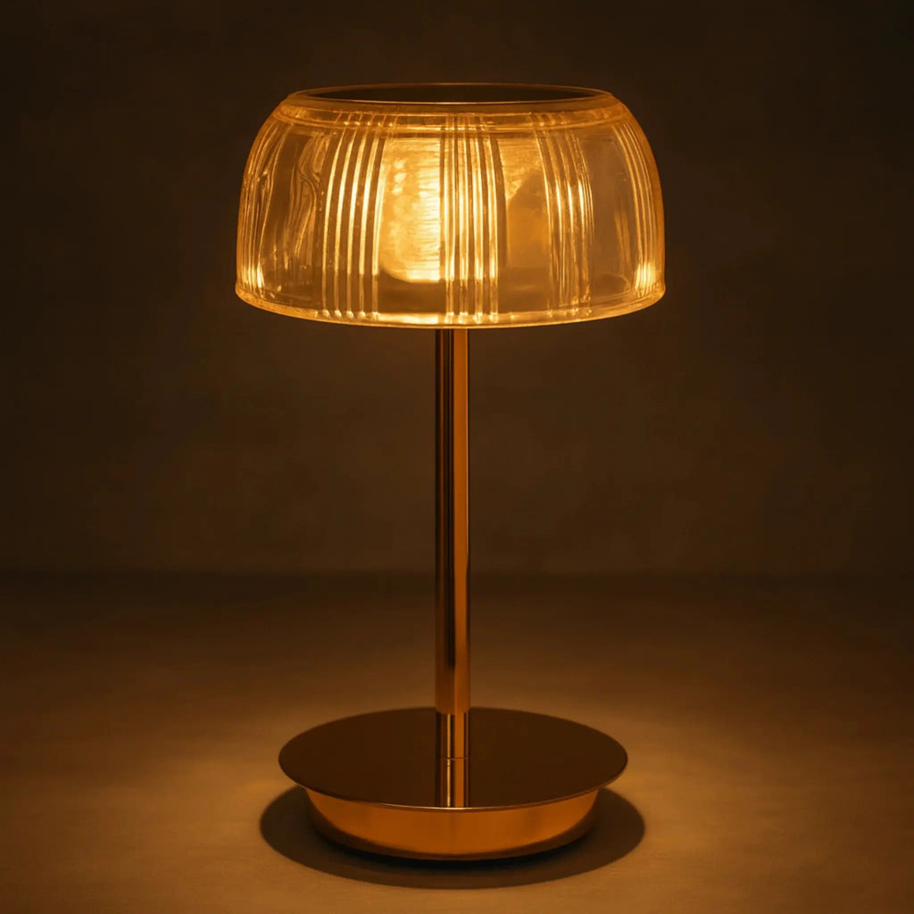 Lunara Jellyfish LED Table Lamp â€“ Rechargeable Baskoraa.com