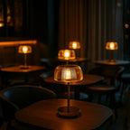 Lunara Jellyfish LED Table Lamp â€“ Rechargeable Baskoraa.com