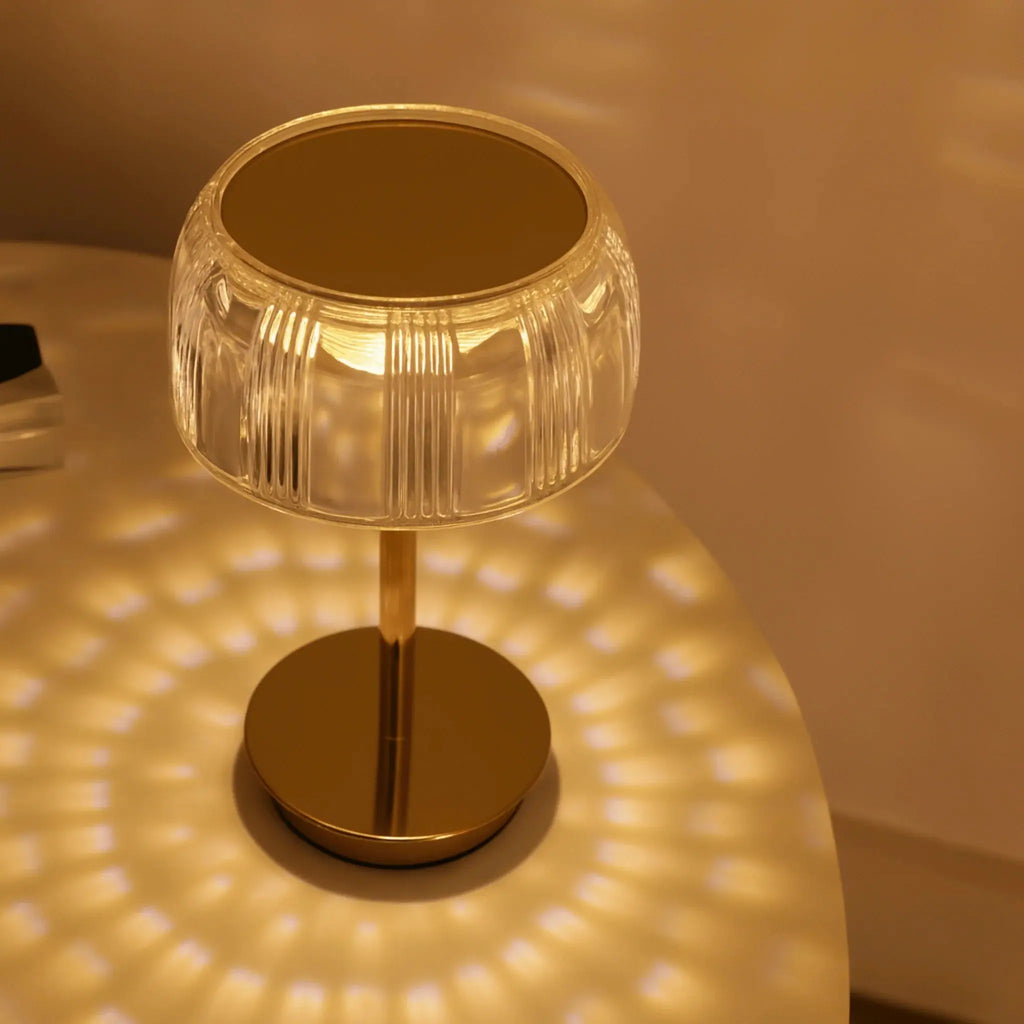 Lunara Jellyfish LED Table Lamp â€“ Rechargeable Baskoraa.com