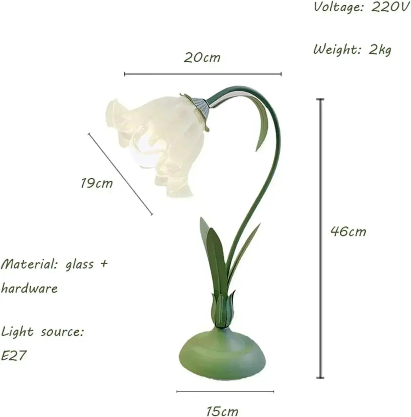 Minimalistic Flower Lamp Control with Switch HOCC
