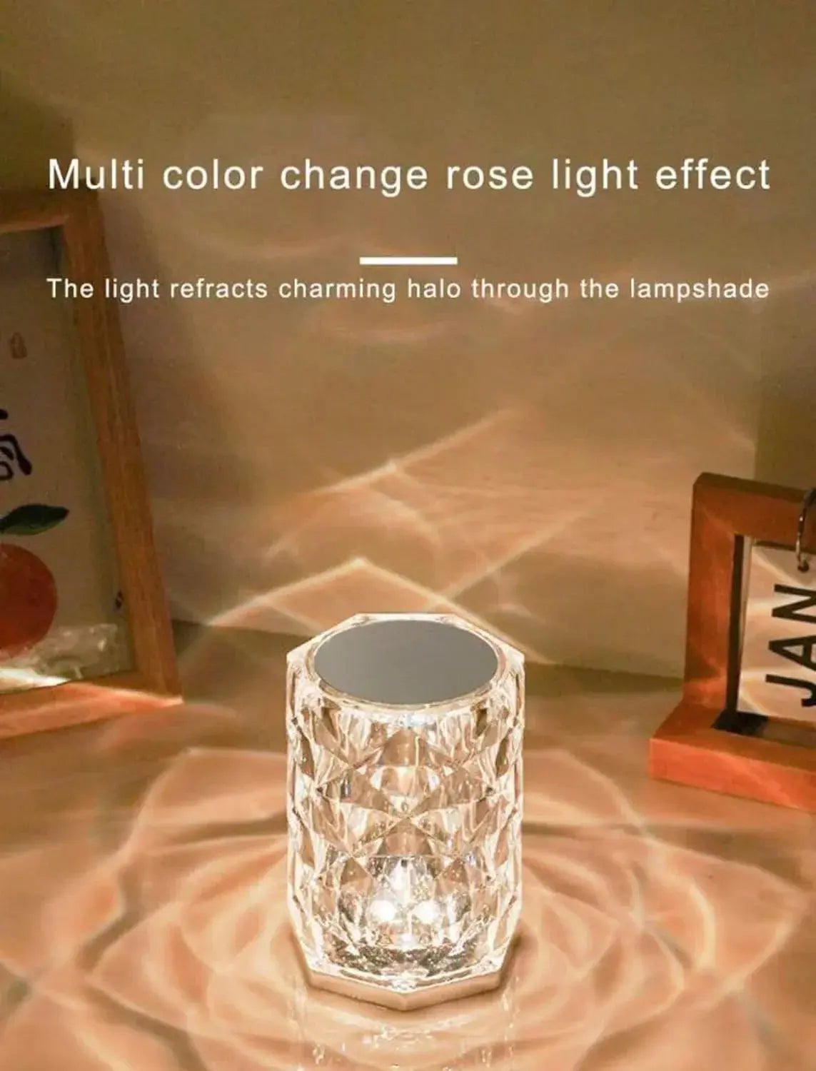 Crystal Touch Table Lamp LED Night Light HOCC