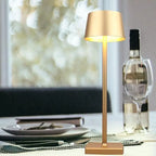 Cordless Battery Operated  Table Lamp Night Lamp Golden HOCC