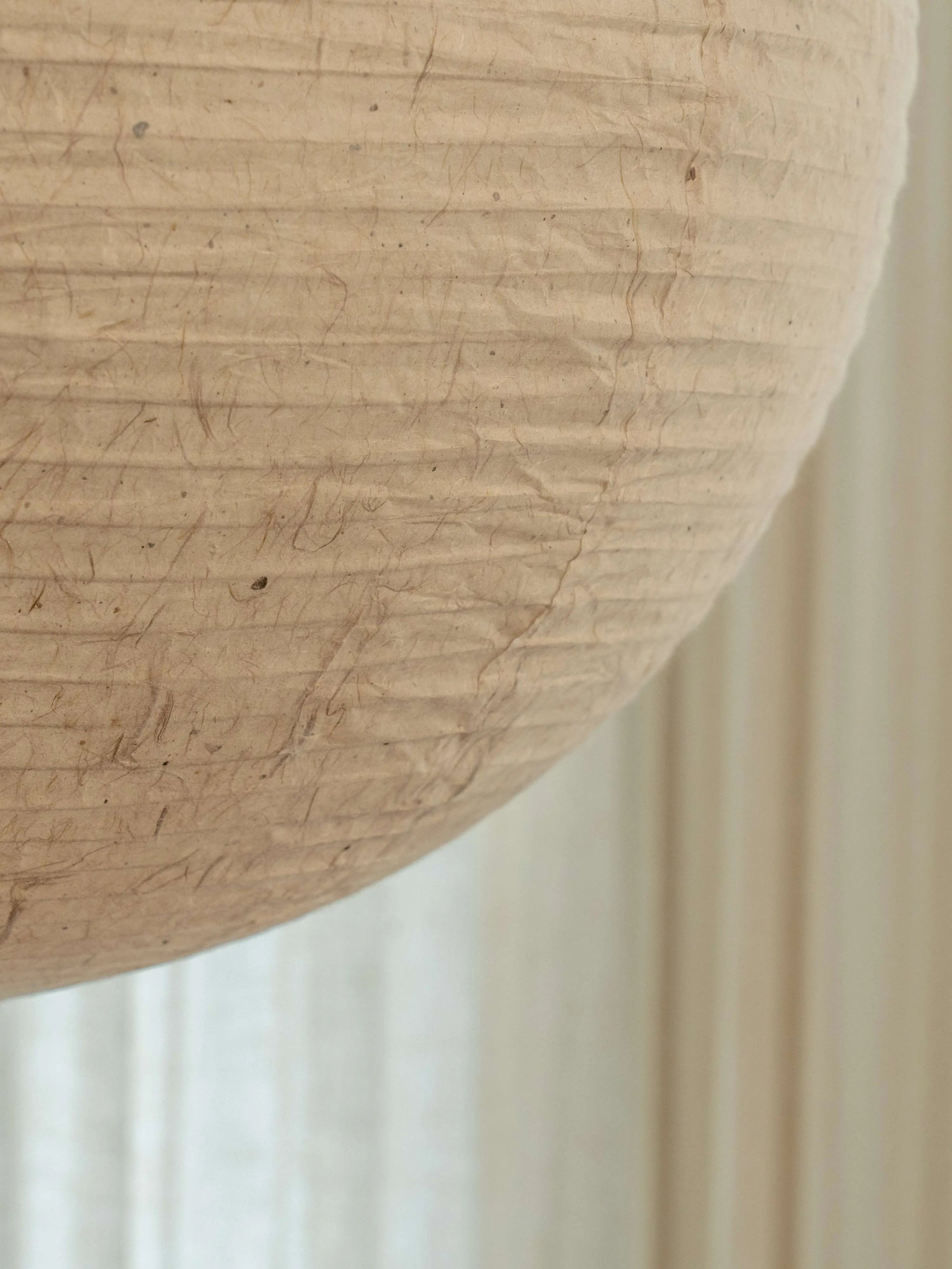 IKIN Pendant B1 | Natural Mulberry Paper | Round Shape - Multiple Sizes Blossholm