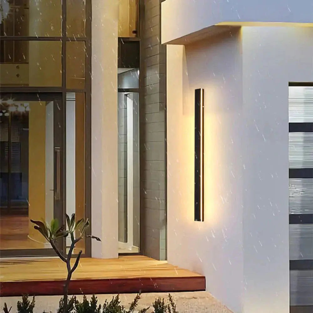 Silex Linear Outdoor Wall Lamp Silex