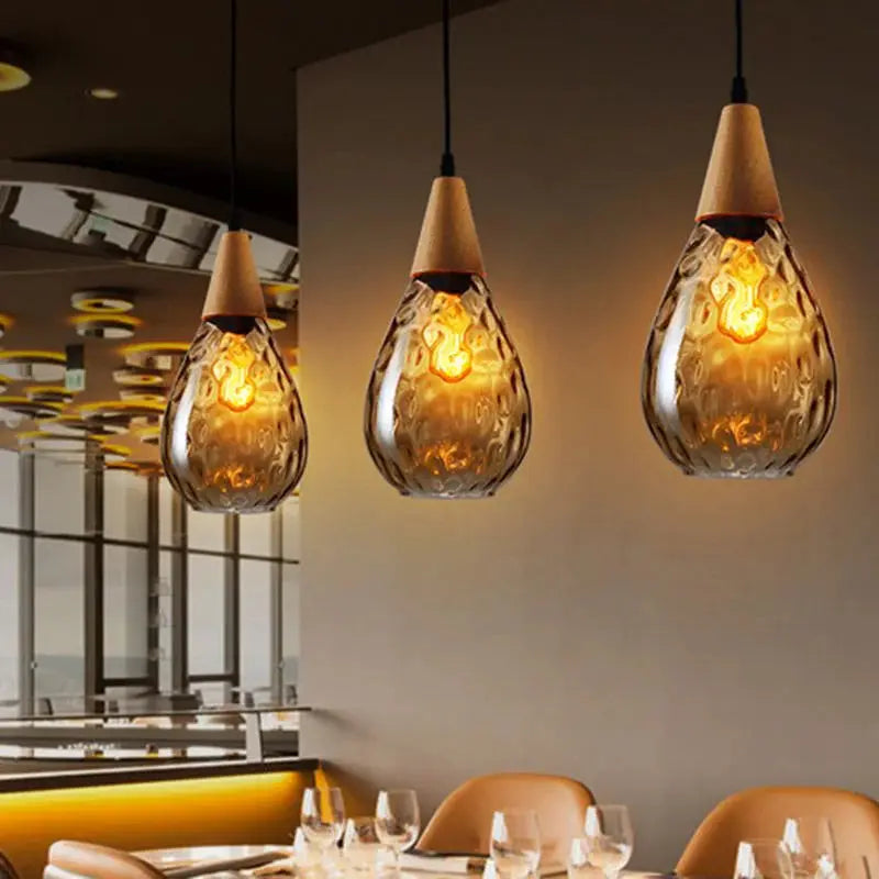 Teardrop Pendant Light Teardrop