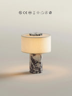AurÃ­e Portable Lamp | Calacatta Viola Blossholm