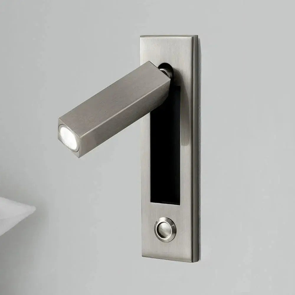 Arisha Modern Rotatable Bedside Sconce, Cylindrical/Square Arisha