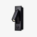 Arisha Modern Rotatable Bedside Sconce, Cylindrical/Square Arisha