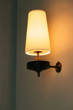 Nydorisra Vintage Antique Brass Wall Lamp Radilum