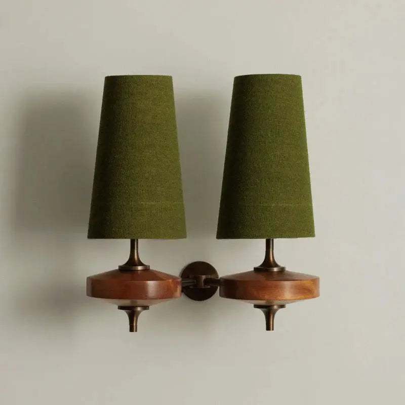 Nydorisra Vintage Antique Brass Wall Lamp Radilum