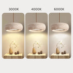 Ithaca Travertine LED Pendant Light Baskoraa.com