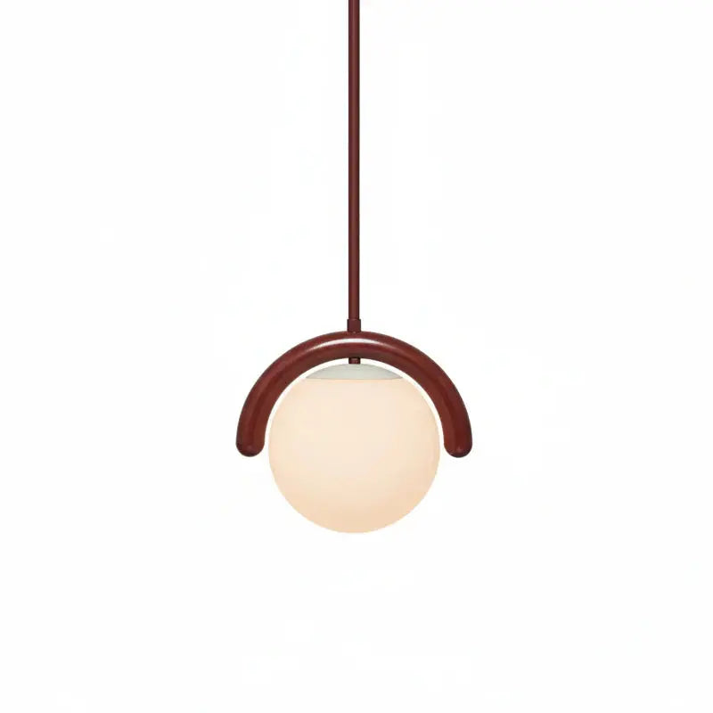 Uveta Linear Chandelier Red&Silver Uveta