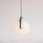 Uveta Linear Chandelier Red&Silver Uveta