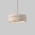 Ithaca Travertine LED Pendant Light Baskoraa.com