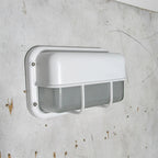 Olcarila Vintage Outdoor Glass Sconce Wall Lamp Radilum