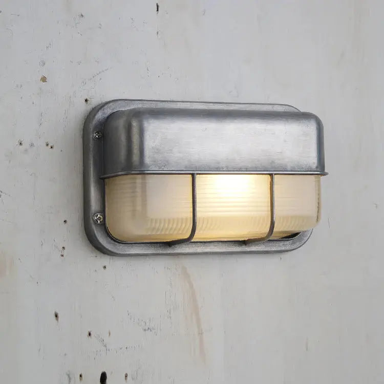 Olcarila Vintage Outdoor Glass Sconce Wall Lamp Radilum