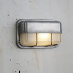 Olcarila Vintage Outdoor Glass Sconce Wall Lamp Radilum