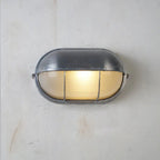Olcarila Vintage Outdoor Glass Sconce Wall Lamp Radilum