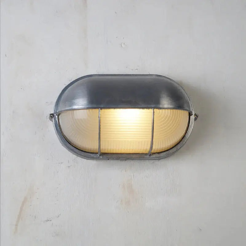 Olcarila Vintage Outdoor Glass Sconce Wall Lamp Radilum