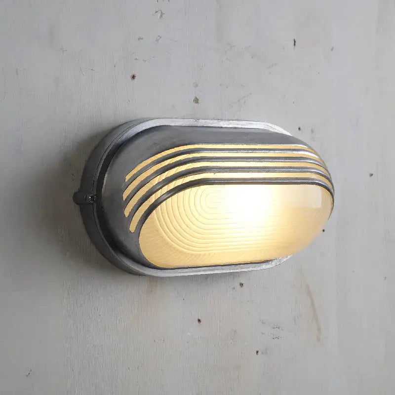Olcarila Vintage Outdoor Glass Sconce Wall Lamp Radilum