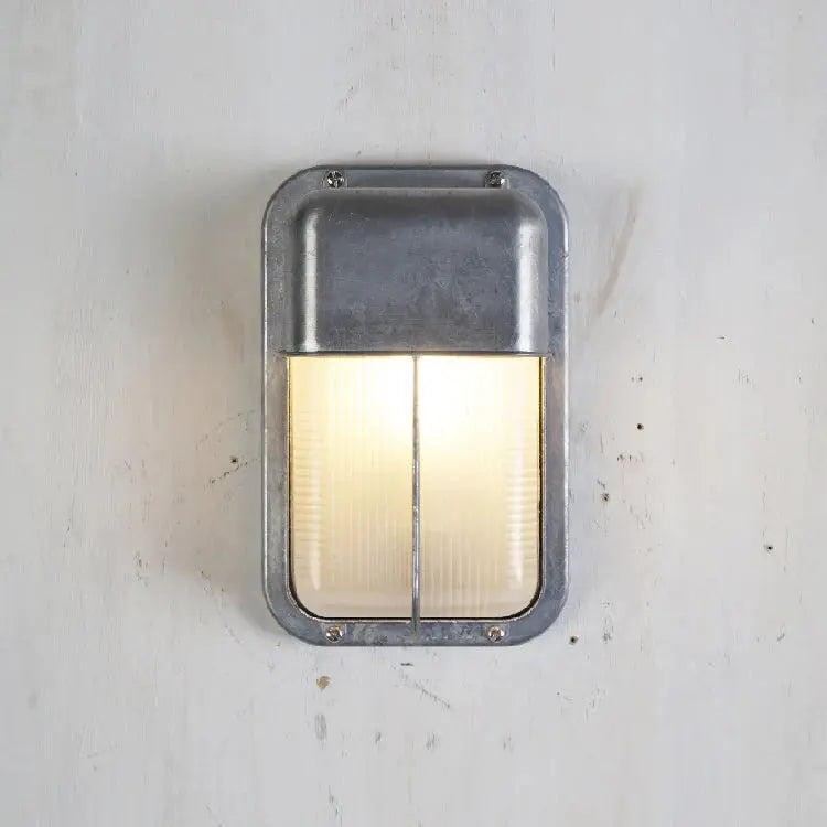 Olcarila Vintage Outdoor Glass Sconce Wall Lamp Radilum