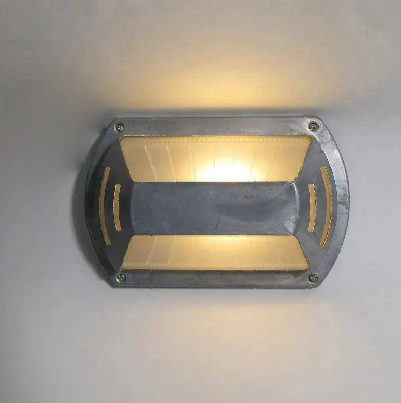 Olcarila Vintage Outdoor Glass Sconce Wall Lamp Radilum