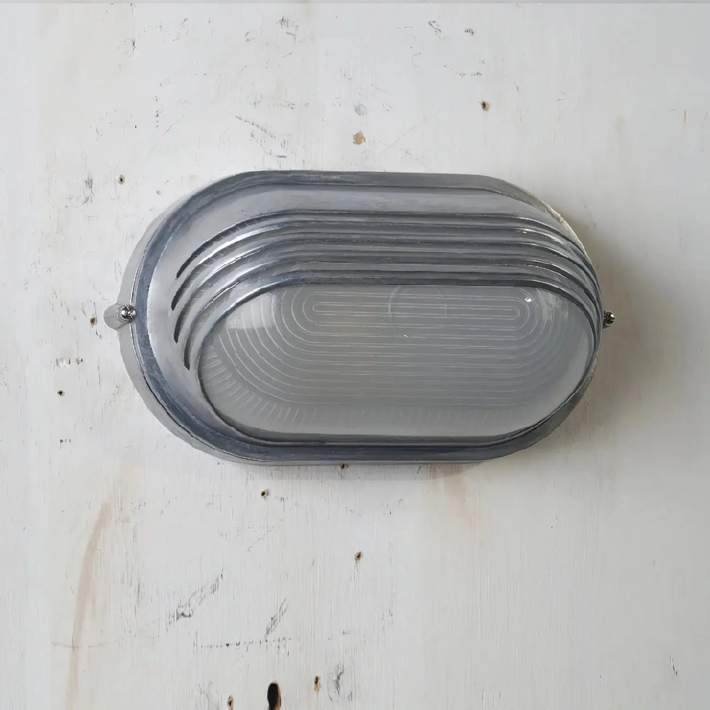 Olcarila Vintage Outdoor Glass Sconce Wall Lamp Radilum