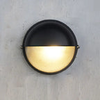 Olcarila Vintage Outdoor Glass Sconce Wall Lamp Radilum
