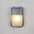 Olcarila Vintage Outdoor Glass Sconce Wall Lamp Radilum