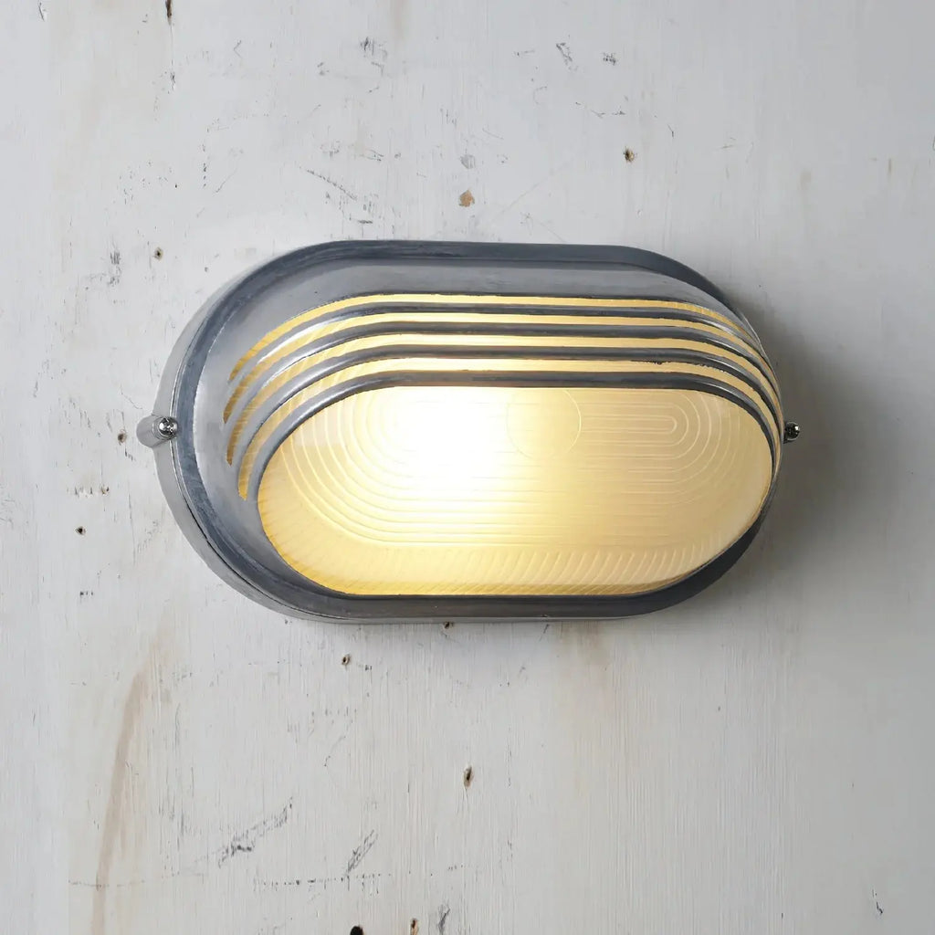 Olcarila Vintage Outdoor Glass Sconce Wall Lamp Radilum