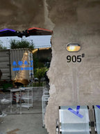 Olcarila Vintage Outdoor Glass Sconce Wall Lamp Radilum