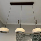 Ithaca Travertine LED Pendant Light Baskoraa.com