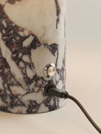 AurÃ­e Portable Lamp | Calacatta Viola Blossholm