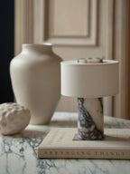 AurÃ­e Portable Lamp | Calacatta Viola Blossholm