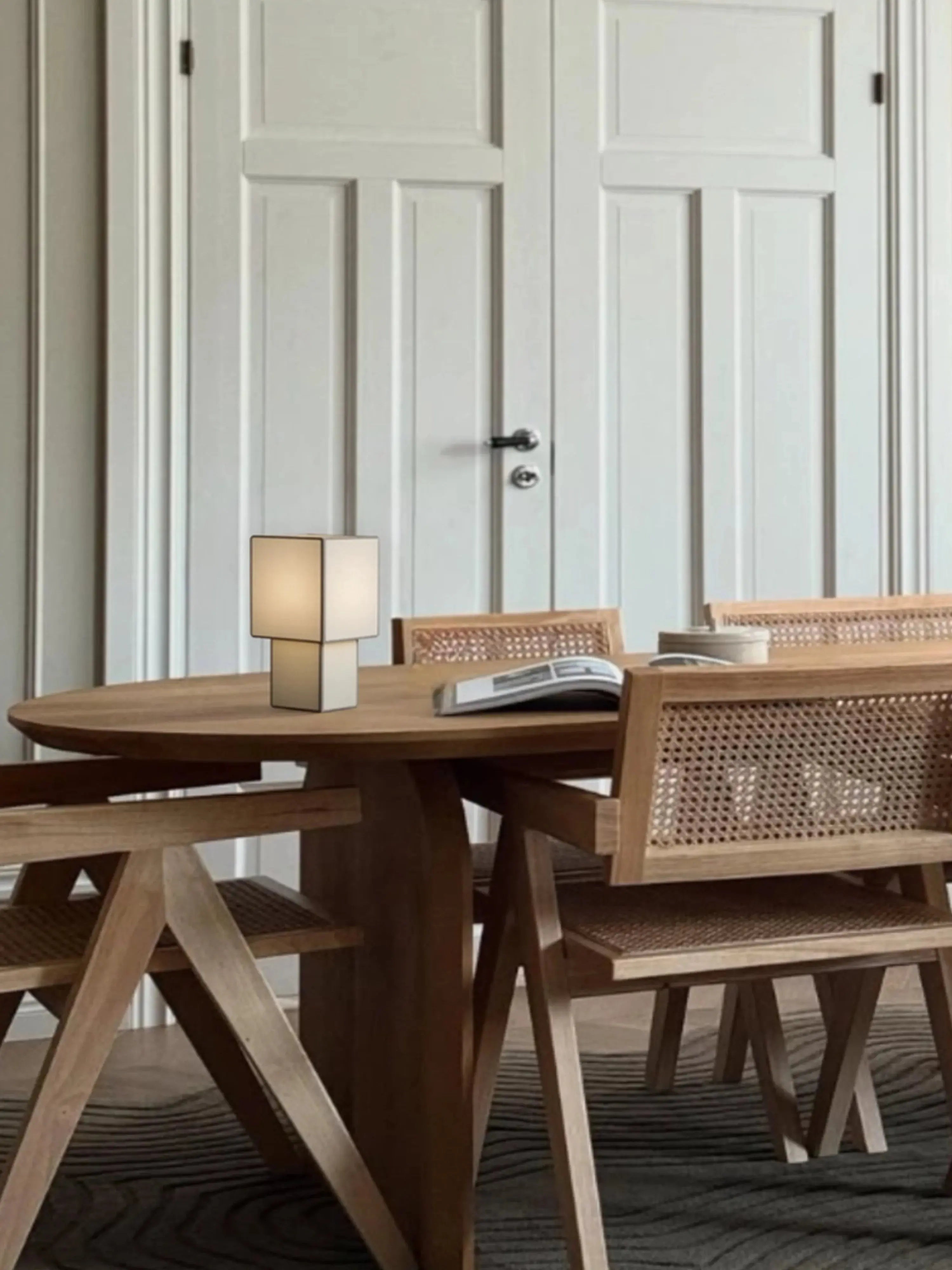 Forma Portable Lamp | Linen Blossholm