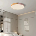 Scandinavian Wooden LED Ceiling Light Fixture â€“ Modern Flush Mount Design for Cozy Ambiance Lasson Living